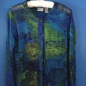 🎈BIG PRICE DROP - Chico's long sleeve top